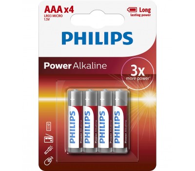 Αλκαλικές Μπαταρίες ΑΑΑ Power Alkaline PHILIPS