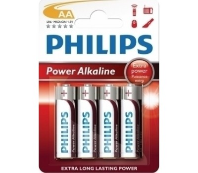Αλκαλικές Μπαταρίες ΑΑ Power Alkaline PHILIPS