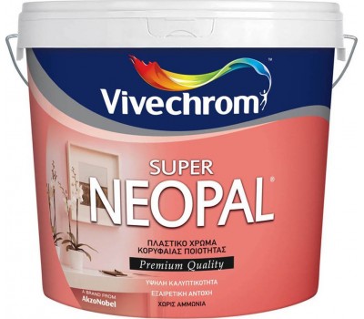 Πλαστικό Χρώμα Neopal Vivechrom 3lt