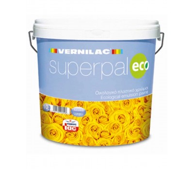 Πλαστικό Οικολογικό Χρώμα Vernilac Superpal Eco 0,75lt
