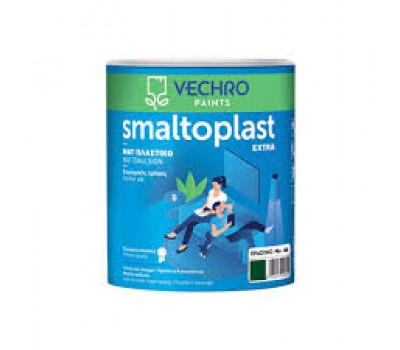 Πλαστικό Οικολογικό Ματ χρώμα Vechro Smaltoplast 0.75lt
