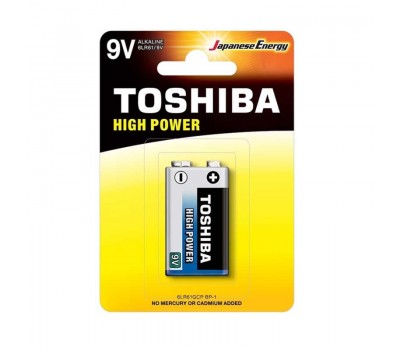 Μπαταρία TOSHIBA High Power 9V 6LR61GCP BP-1