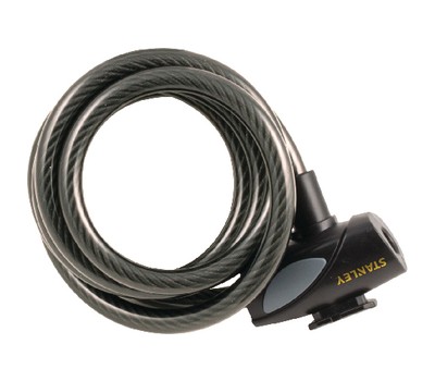 Κλειδαριά Ποδηλάτου με Τρία Κλειδιά 12mmX180cm Stanley S755-202