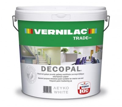 Πλαστικό χρώμα decopal Vernilac 3lt